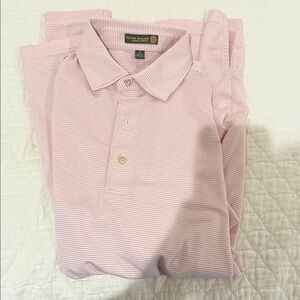 Peter Millar Light Pink Polo Shirt